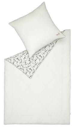 ESPRIT Bedruckte Satin-Bettwäsche mit Logo