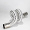 NbgrvB Tubo de Estufa Flexible de Acero Inoxidable, Chimenea de Metal, Codo de Chimenea, Combustión Múltiple Estirable de 50 mm