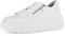 Gabor Damen Low-Top Sneaker, Frauen Halbschuhe,Strassenschuhe,Sportschuhe,Freizeitschuhe,Turnschuhe,Laufschuhe,schnürschuhe,Weiss,36 EU / 3.5 UK