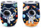 NymphFable 12oz Vaso Termo Cafe con Tapa y Pajita, Astronautas Taza Termica de Acero Inoxidable para Llevar sin Tallo