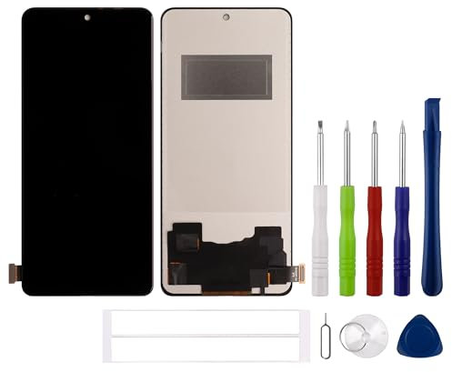 swark Neue TFT LCD Touch Screen Digitizer Montage für Xiaomi Black Shark 4 Pro Shark PAR-H0 LCD-Display Touchscreen-Ersatz mit aufgerüstetem Reparaturwerkzeugsatz-Keine Fingerabdruckfunktion