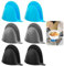 Mitaines de Four en Silicone 3 Paires Mini Gant de Four épais en Silicone, Antidérapants et Hygiéniques pour Cuisson, Pâtisserie, Barbecue - Disponibles en Trois Couleurs