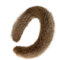 Warmes Plüsch-Haarband für Damen, künstliches Nerz-Design, weich und trendy, vielseitiges Stirnband für den Innen- und Außenbereich, stilvolle Kopfbedeckung, perfekt für Dating, Versammlungen,
