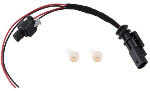 YINETTECH Câble Adaptateur en Y 12 V 2 Broches Pièce de Rechange 61111692238 61127712581 Compatible avec BMW R 1200 GS 2006-2019
