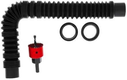 Regenwassertonnen Umleiter Bausatz,Regenwasser Fass Umlenker | Anschluss Set Regenwasser Adapter Für Unterirdisch Außenbereich Dachrinne Einfahrt Bewässerung Gartenbewässerung Terrasse Garten Teich