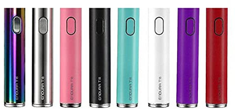 INNOKIN T18E BATTERY ENDURA PRISM T18 ECIG Long Lasting, Easy to Charge 1000mAh (BLACK) / NO NICOTINE