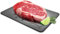 Flexzion Defrost Tray For Frozen Meat – Efficient Defrosting Plate, 10x Faster Non-Stick Aluminum Alloy Meat Thawing Board for Frozen Food & Meat, Black