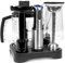 Duronic (Renewed) HB8010 Electric Hand Blender | Mini Food Chopper | Whisk | Potato Masher | All in One Set | 800W | Storage Stand | Variable Speed Stainless Steel - Black