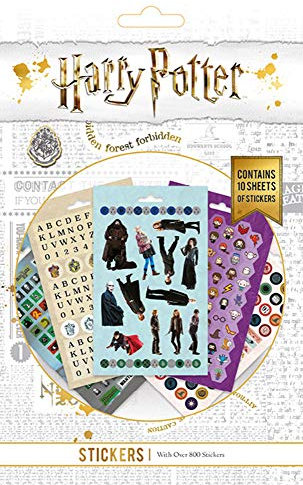 800 Sticker Set - Harry Potter - Stickerset 800 Aufkleber - Grösse ca. 14,5x24 cm