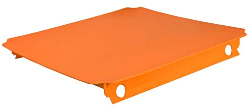 move and stic TikTakToo Platte 40x40 oder 40x20 oder Stoff (40x40cm, orange)