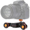 Vbestlife Intelligent Auto for Photography, Dolly Camera 360 Degree Electric Motor, L4X 3 Speed Digital SLR Car with 1/4 '' and 3/8 '' Thread for DLSR Cameras.