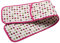 Pink & Green Polka Dot Double Oven Glove Quilted Kitchen Pot Holder with Hanging Loop