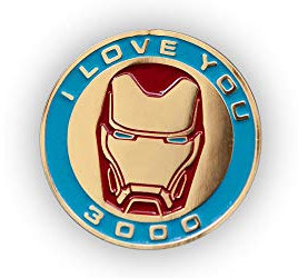 Marvel Avengers: Endgame Iron Man Exclusive Collector Pin | I Love You 3000