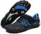 SAGUARO Barfußschuhe Herren Barfussschuhe Damen Barfuss Schuhe Zehenschuhe Outdoor Fitnessschuhe rutschfest Traillaufschuhe Barefoot Shoes mit Zero-Drop Solhe Dark Blau, Gr.42 EU