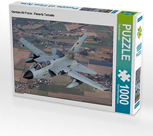 CALVENDO Puzzle German Air Force - Panavia Tornado 1000 Teile Puzzle quer | Lege-Größe cm Foto-Puzzle für glückliche Stunden