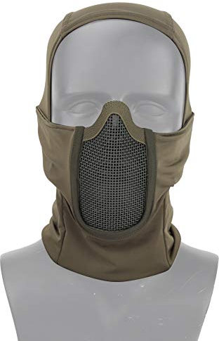 WarmHeartting Balaclava Mesh Masken Taktische Sturmhaube Ninja Style VollgesichtsGesichtsschutz für Airsoft Jagd