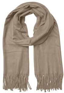 PIECES Damen Pcjira Scarf Noos Schal, Silver Mink, Einheitsgröße