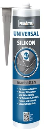 Primaster Universalsilikon 4 in 1 Manhattan 300ml Vergilbungsfrei Innen&Außen