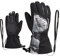 Ziener Guanti da sci Laval per bambini, per sport invernali, impermeabili, extra caldi, colore nero, 6