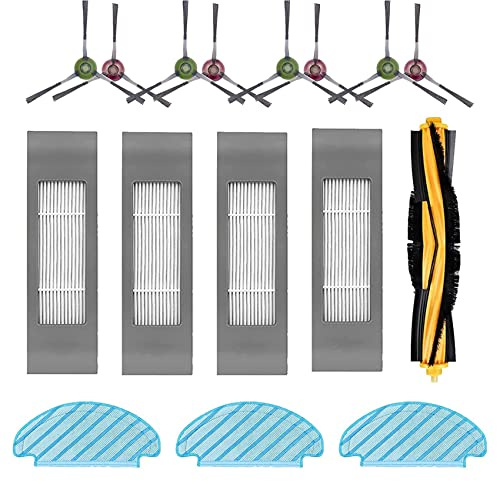 Peukerty Reinigungstuch Bürste Filter Zubehör Set für N8 Pro N8 Pro+ Staubsauger Roboter