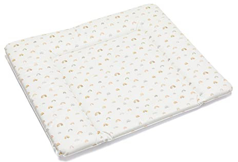 Fillikid Wickelauflage Softy Large 75x85 cm (Regenbogen Beige)