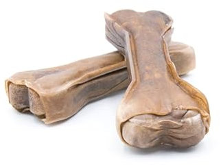 Grobys Pferdehaut Kauknochen 12 cm 100% Pferd, Verpackungseinheit Stück:1 Stück