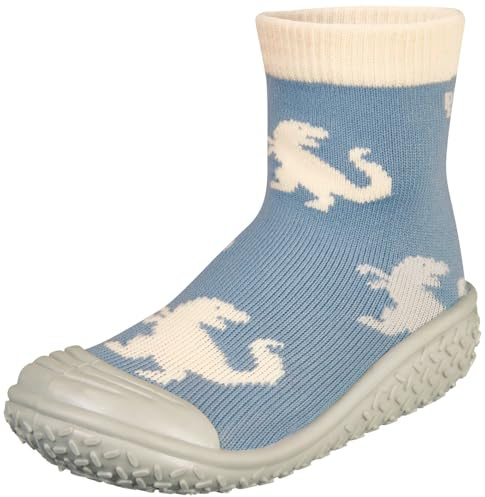 Playshoes Unisex Kinder Aquasocken, Dino Allover, 22/23 EU