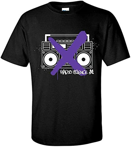 Radio Silence Matt Cardona Mens T Shirt Japan Njpw Bullet Club Aew Size M Black