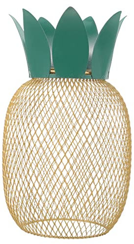 Angoily Ananas-Kronleuchter mit Metallschirm auf Transfers reiben Schreibtischlampenabdeckung Hängelampe Lampenschirme Lampenschirm aus Metall neuartiger Lampenschirm Geäst Schild Hülse