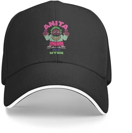 Baseballmütze Unisex und modisch Anita Max Wynn Cool Stuff Style Rapper Caps Hut Klassisches Tägliches Laufen Golf Verstellbarer Snapback-Hut Sport Outdoor-Geschenke