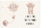 FAVELOT Poster Kinderzimmer Jungen & Mädchen A4 - Welt, Mond, Beige Boho - Bilder Babyzimmer Deko - Deutscher Premium-Druck - 2er Set Din A4