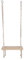 Paris Prix Balançoire en Bois Macramé 150cm Blanc & Naturel