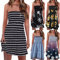 Générique Robe Femme Sexy Robe CéRéMonie Femme Robe Rose Poudré Robe Sexy Dos Nu Robe Short Robe SoiréE Robe à Fleurs HawaïEnne Robe Verte Emeraude Robe Qui Cache B Blanc S