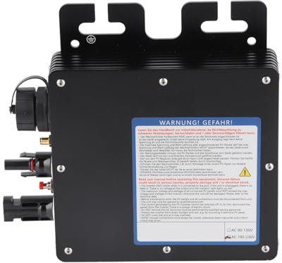 Onduleur de Réseau D'énergie Solaire 400W, Micro-onduleur à Onde Sinusoïdale Pure GTB-400, Onduleur de Réseau, Micro-onduleur 400W (AV210-230V)