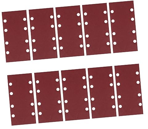 Housoutil 30-piece Sanding Disc Set Aluminum Oxide Sandpaper Grits 60-320 Self Stick Sander Sheets for Woodworking and Polishing