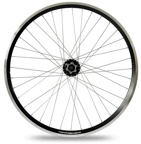XB3 Vorderrad 28 Zoll mit Nabendynamo für 6-Loch Scheibenbremse schwarz
