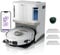 Shark PowerDetect 2-in-1 Saugroboter mit Wischfunktion & Absaugstation, Selbstreinigend, Selbstentleerend, für Tierhaare, Teppich & Hartböden, mit Anti-Geruchsfilter, 2X Seitenbürste, Beutellos, weiß