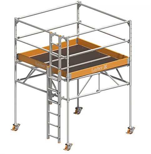 Layher Staro Rollbock Alu-Fahrgerüst 7001
