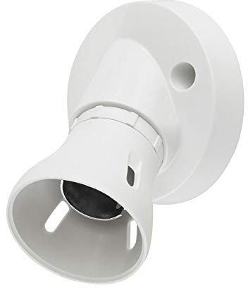 New Bayonet Batten White Ceiling Lamp Holder BC B22 Light Bulb Socket Lamp Fitting
