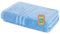 Lavea® Saunatuch 80x200 cm – Hochwertiges, Saugstarkes Saunatuch aus 100% Baumwolle, Frottierserie Elena – Waschbar und Strapazierfähig - Delphinblau