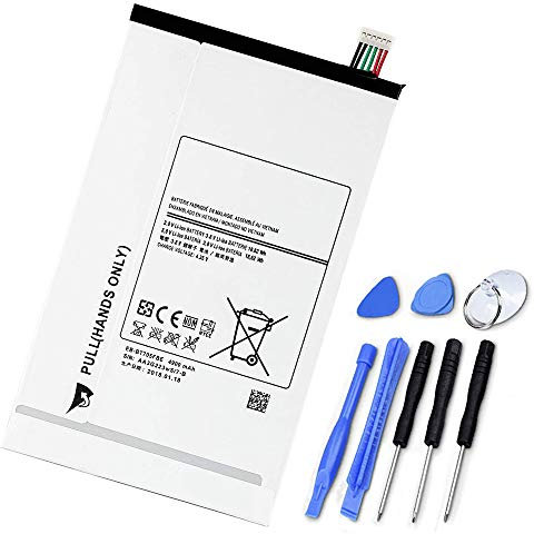 XITAIAN 3.8V 18.62Wh EB-BT705FBU EB-BT705FBC EB-BT705FBE Batteria di Ricambio per Samsung Galaxy Tab S 8.4 SM-T700 SM-T701 SM-T705 SM-T707 with Tools