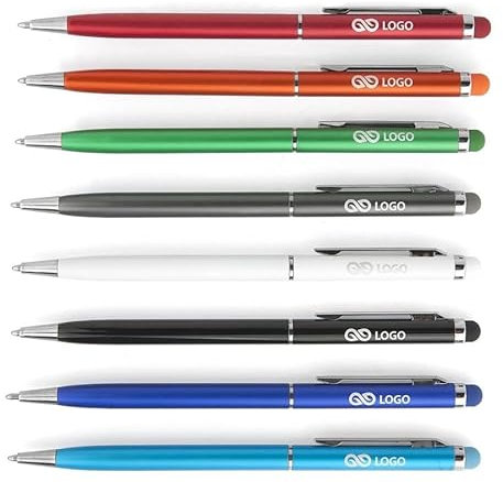 WPRO 250 Kugelschreiber Jasmin Touchpen mit Logo/Druck/Werbung/Aufdruck/bedruckt Werbeartikel