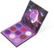 Docolor Lidschatten Palette Violett Edelstein Make Up Palette Vegane Formel 9 Farben Hochpigmentierte Matte Schimmernde Nackte Rauchige Glitzernde Creme Langlebige Wasserdichte
