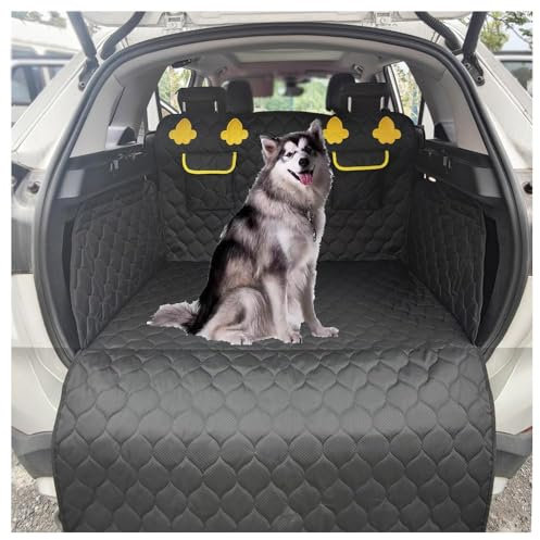 BYBEST Kofferraumschutz für Hunde, für BMW X1 iX1 U11 2022 2023 2024-Kofferraumabdeckung mit Stoßstange und Seitenschutz, wasserdicht und rutschfest