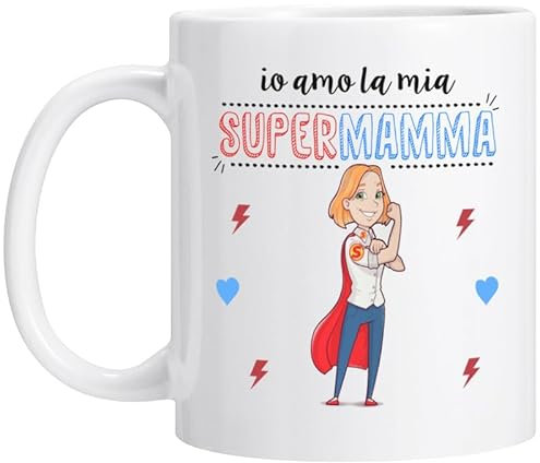 DasyFly Novetly Mum - Tazza da tè o caffè per la festa della mamma per Natale