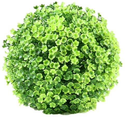 Streysisl Artificial Topiary Ball, Artificial Topiary Ball from Plants, Plant Topiary Ball Greenery Sphere Centella Ball - Boxwood Topiary Ball, UV-Resistant, Vivid Decorative Balls