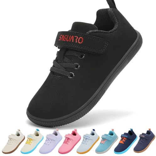 SAGUARO Scarpe a Piedi Nudi per Bambini e Ragazze Barefoot Minimaliste Scarpe da Trail Running Sneakers Gr.25-36