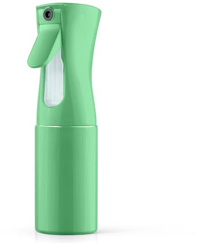 URAQT Hair Spray Bottle, Continuous Water Mister Empty Spray Bottle, Salon Hairdressing Spray Bottle, Multifunctional Fine Mist Water Spray Bottle for Plants, Pets, Home Clean, 200ML