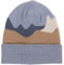 Bergans Unisex Vaagaa Fine Knit Wool Mütze, Husky Blue-warm Sand, ONE Size