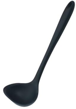 CRILSTYLEO Cuchara De Cocina Antiadherente Sopera De Silicona Para Sopa Sin Químicos Para Casa y Restaurante